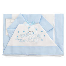 LENZUOLO 3 PZ LETTINO RICAMATO 