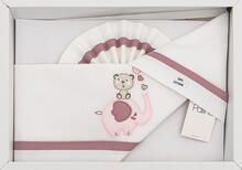 LENZUOLO 3 PZ LETTINO RICAMATO 