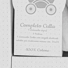 LENZUOLO CULLA 3 PEZZI NEONATO 