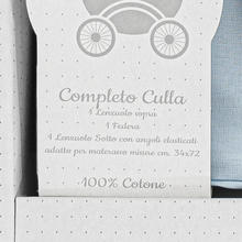 LENZUOLO CULLA 3 PEZZI NEONATO 