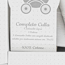 LENZUOLO CULLA 3 PEZZI NEONATO 