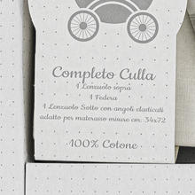 LENZUOLO CULLA 3 PEZZI NEONATO 