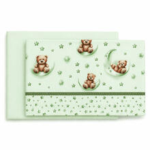 LENZUOLO NEONATO COTONE LETTINO CM 120X180 