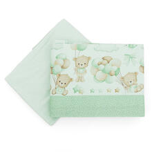 LENZUOLO NEONATO FLANELLA LETTINO CM 120X180 