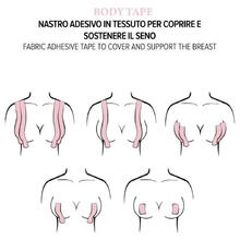 NASTRO ADESIVO 5 METRI PER COPRIRE E SOSTENERE IL SENO 