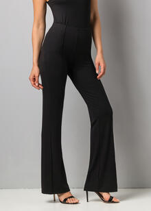 PANTALONE A ZAMPA VISCOSA ELASTICIZZATA 