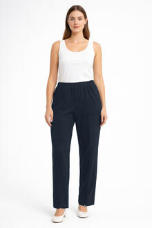 PANTALONE DONNA MILLERIGHE GARZATO COMFORTATO 