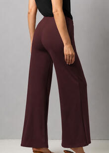 PANTALONE LARGO CON TASCHE 