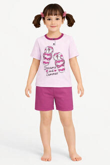 PIGIAMA BIMBA COTONE CORTO 