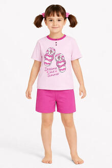 PIGIAMA BIMBA COTONE CORTO 