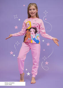 PIGIAMA BIMBA FELPA PRINCIPESSE 