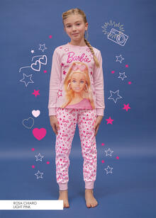 PIGIAMA BIMBA INTERLOCK BARBIE 