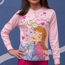 PIGIAMA BIMBA INTERLOCK FROZEN 