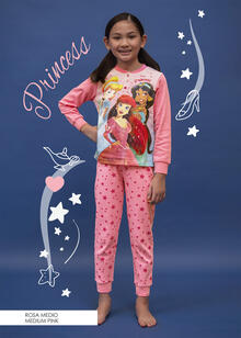 PIGIAMA BIMBA INTERLOCK PRINCIPESSE 