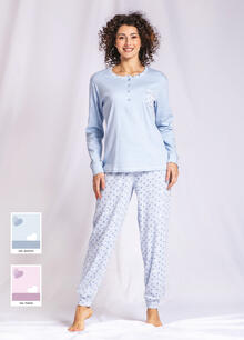 PIGIAMA DONNA INTERLOCK 