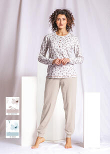 PIGIAMA DONNA INTERLOCK 