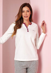 PIGIAMA DONNA INTERLOCK 