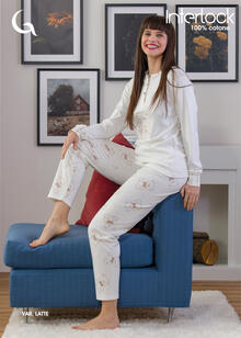 PIGIAMA DONNA INTERLOCK 