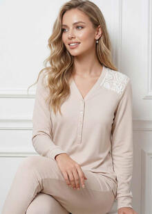 PIGIAMA DONNA INTERLOCK 