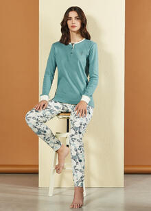 PIGIAMA DONNA INTERLOCK 