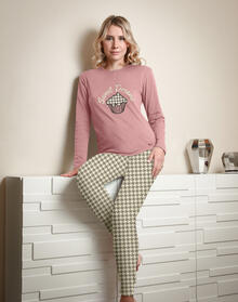 PIGIAMA DONNA INTERLOCK 