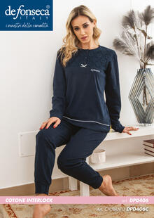 PIGIAMA DONNA INTERLOCK 