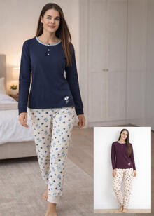 PIGIAMA DONNA INTERLOCK 