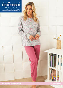 PIGIAMA DONNA INTERLOCK 
