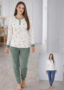 PIGIAMA DONNA INTERLOCK 