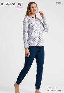 PIGIAMA DONNA INTERLOCK 