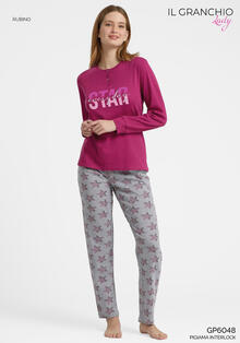 PIGIAMA DONNA INTERLOCK 