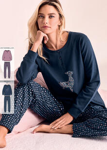 PIGIAMA DONNA INTERLOCK 