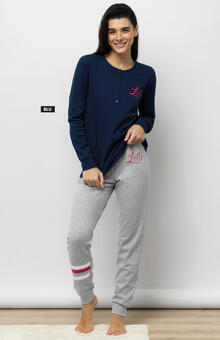 PIGIAMA DONNA INTERLOCK 