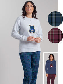 PIGIAMA DONNA INTERLOCK 