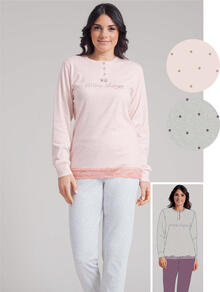 PIGIAMA DONNA INTERLOCK 