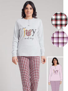 PIGIAMA DONNA INTERLOCK 