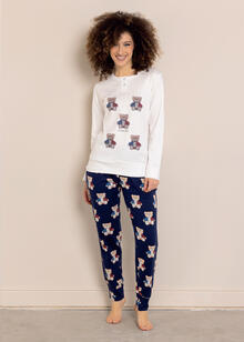 PIGIAMA DONNA INTERLOCK 