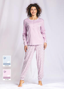 PIGIAMA DONNA INTERLOCK 