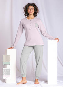 PIGIAMA DONNA INTERLOCK 
