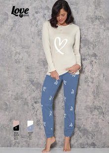 PIGIAMA DONNA INTERLOCK 