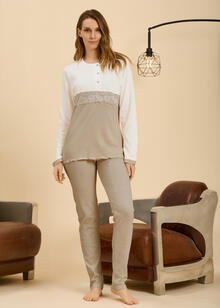 PIGIAMA DONNA INTERLOCK 