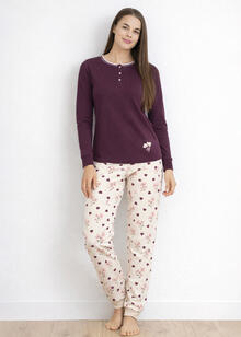 PIGIAMA DONNA INTERLOCK 