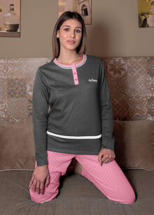 PIGIAMA DONNA INTERLOCK 