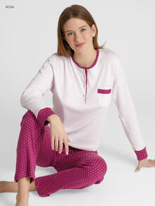 PIGIAMA DONNA INTERLOCK 