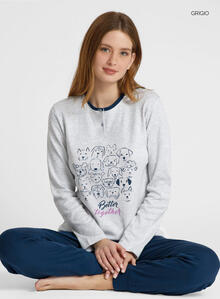 PIGIAMA DONNA INTERLOCK 