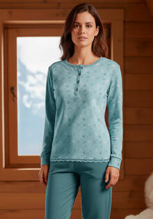PIGIAMA DONNA INTERLOCK 