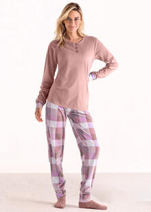 PIGIAMA DONNA INTERLOCK 