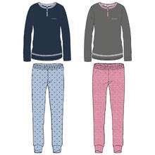 PIGIAMA DONNA INTERLOCK 