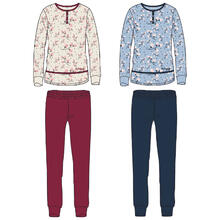 PIGIAMA DONNA INTERLOCK 