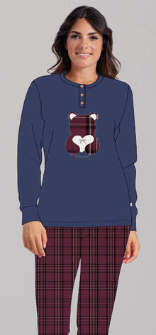 PIGIAMA DONNA INTERLOCK 